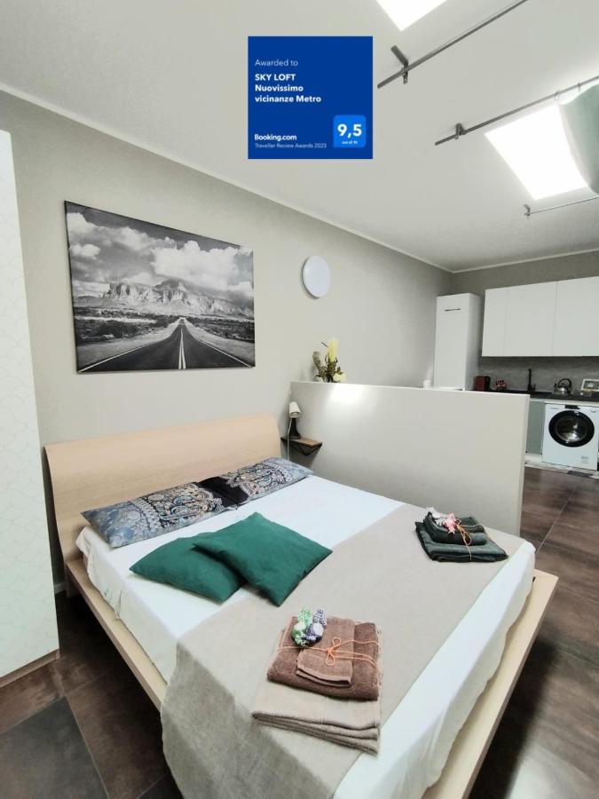 Sky Loft Nuovissimo Vicinanze Metro Leilighet Torino Eksteriør bilde